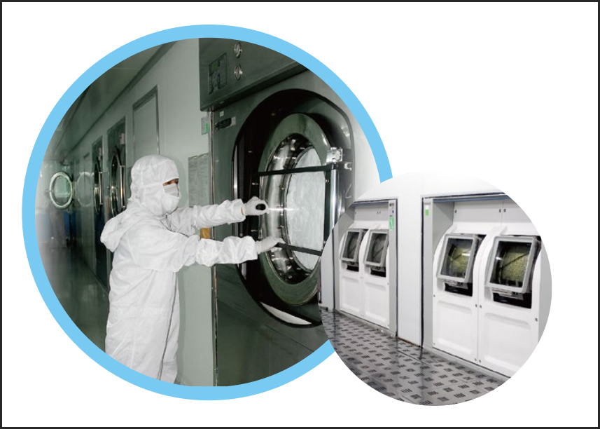 防靜電服（fú）可以水洗嗎？興業卓輝超淨清洗項目簡介