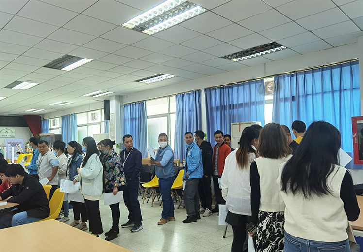 興業卓輝組織體檢，為（wéi）員工健康保駕護航