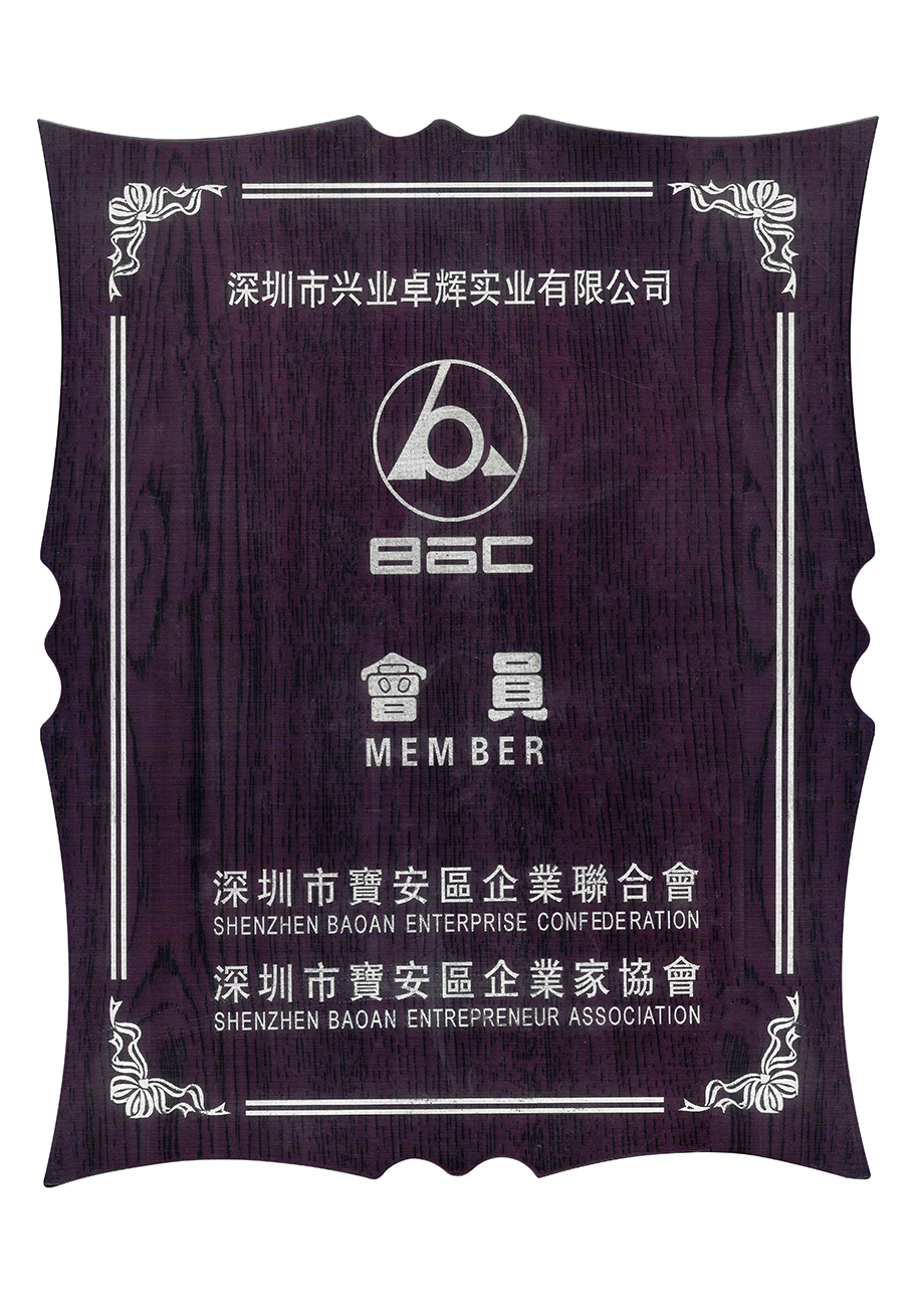 深圳市寶安區企（qǐ）業聯（lián）合（hé）會深圳市寶（bǎo）安區企業家協會會員