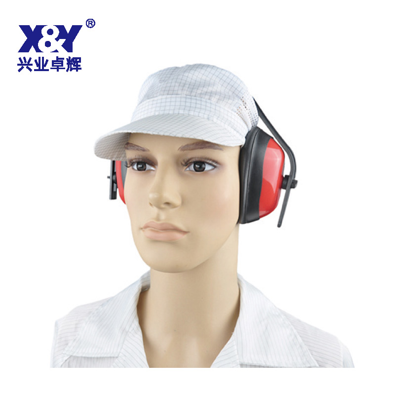 紅色頭戴式耳罩(G24)