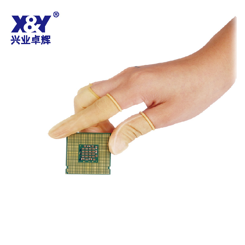 透明米黃手指套(T64)