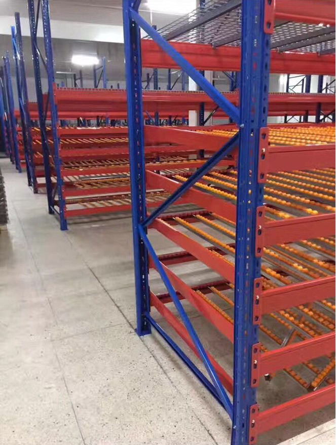 流利條貨架安裝現場案例